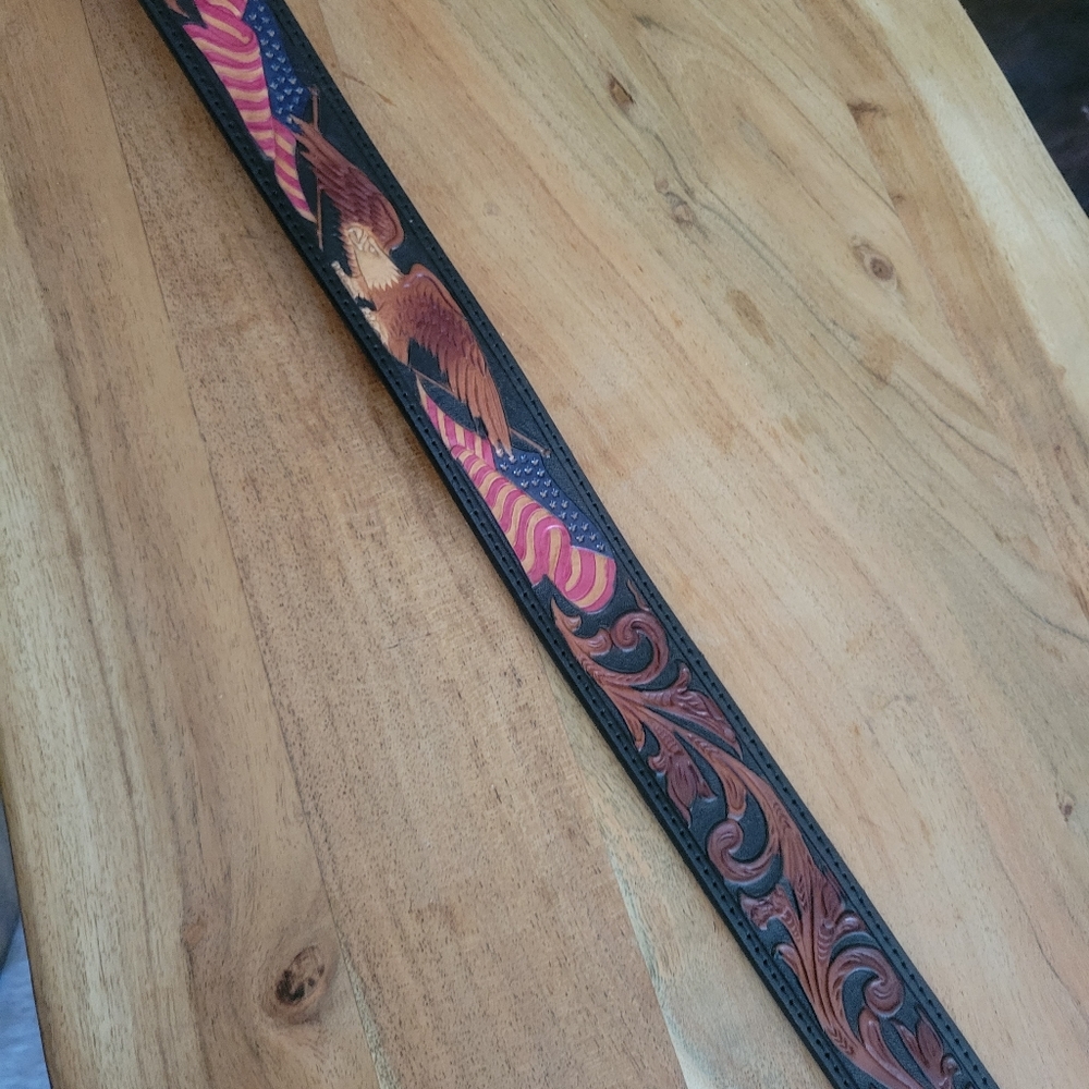 American flag/eagle belt - Picture 2 of 4